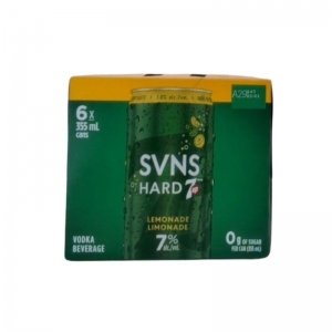 SVNS HARD 7UP LEMONADE 6X355ML